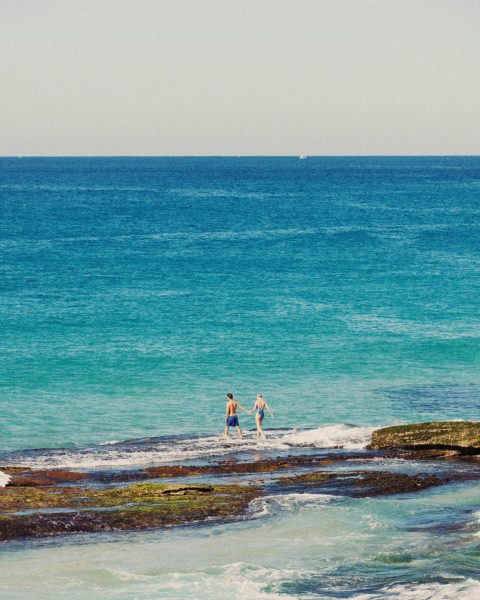 Couples Shoot in the Bluest Ocean