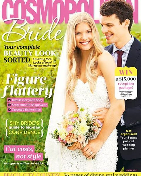 Shane + Natasha Featured in Cosmo Bride