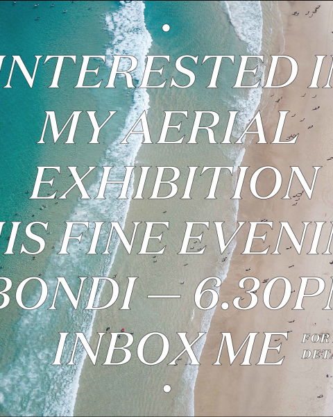Aerial Exhibition TONIGHT