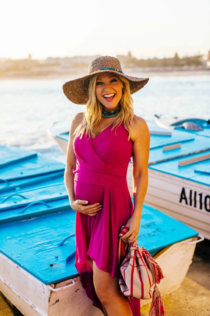pretty maternity photoshoot